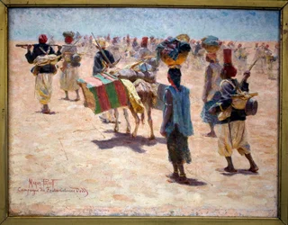 De Senegalese schutters, ca. 1890